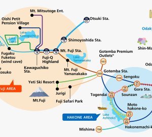 Fuji Hakone Pass 3 jours