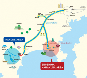 Hakoné Kamakura Pass 3 jours (zones)
