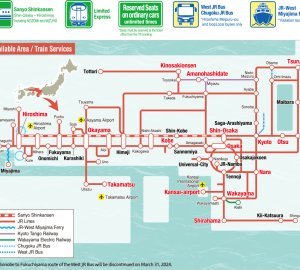 Kansai Hiroshima Area Pass (5 jours)