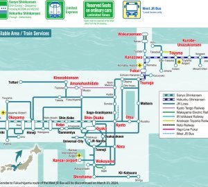 Kansai Hokuriku Area Pass (7 jours)